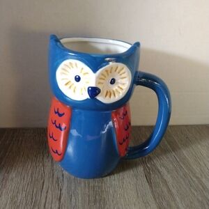 Holiday Home Owl Ceramic Mug